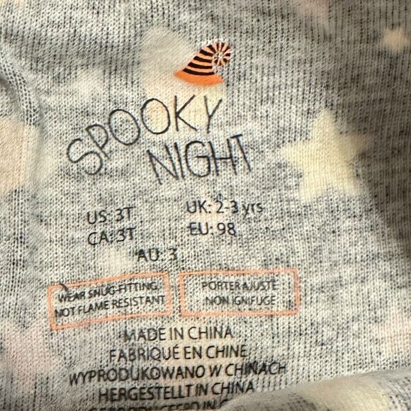 Spooky Night Girls 3T Candy Corn Leggings Halloween Toddler Pants NWOT - Picture 3 of 4